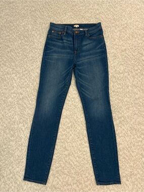 J. Crew Slim Stretch Skinny Jeans in Deep Indigo Wash Size 27